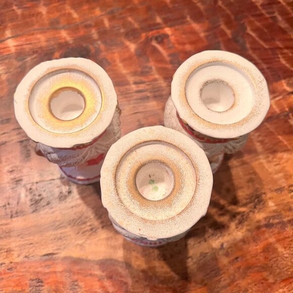 Homco Vintage Child Angel Candlesticks - Picture 3 of 15